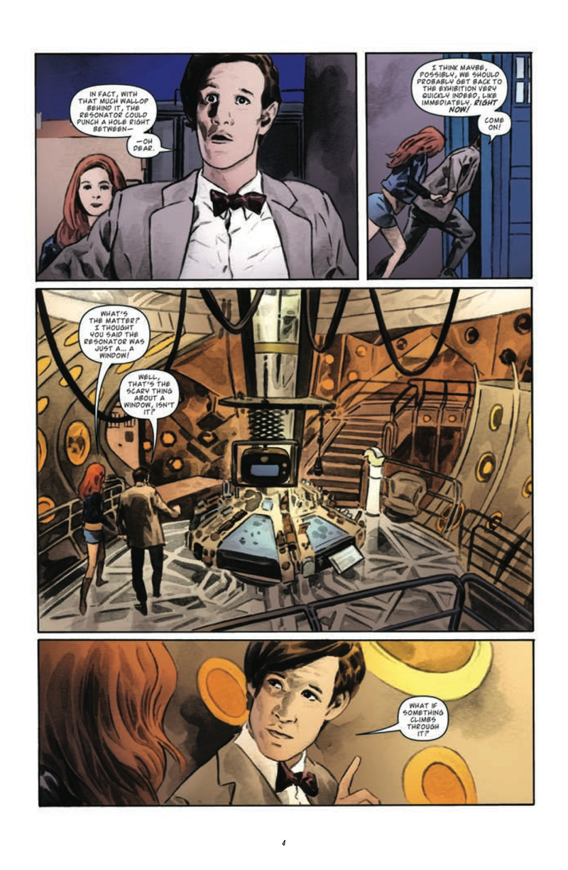 Illustration for article titled Read an exclusive sneak peek of this week's issue of Doctor Who ā and more!